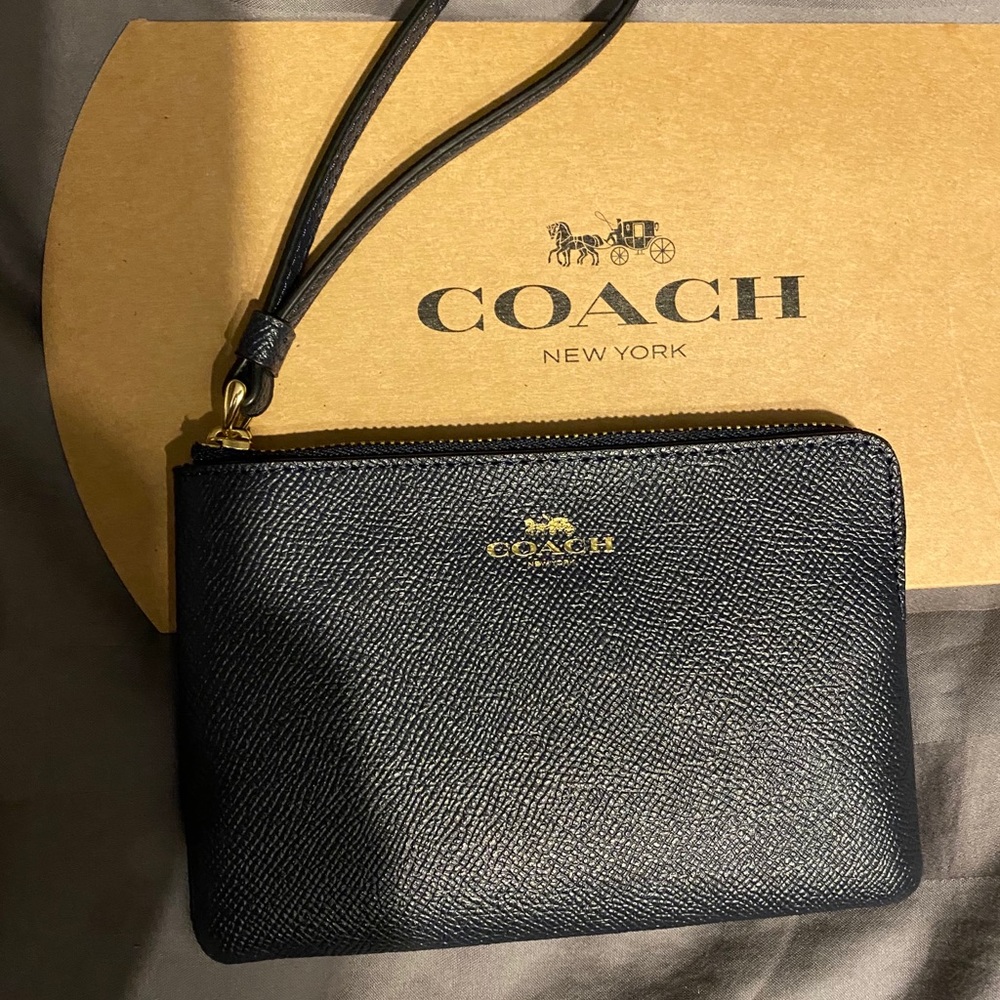 Authentic Coach wristlet